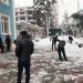 Тоза намудани атрофи муассиса аз барф