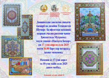 МАРҲАМАТ БА НАМОИШИ АСАРҲОИ ЭҶОДИИ МУҲАММАД ҲИКМАТЗОДА