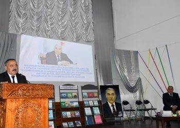 БАХШИДА БА 55-СОЛАГИИ ФАЪОЛИЯТИ УСМOНОВ СУБҲОН ДАР ДОНИШКАДАИ ДАВЛАТИИ САНЪАТИ ТАСВИРӢ ВА ДИЗАЙНИ ТОҶИКИСТОН МАҲФИЛ БАРГУЗОР ГАРДИД